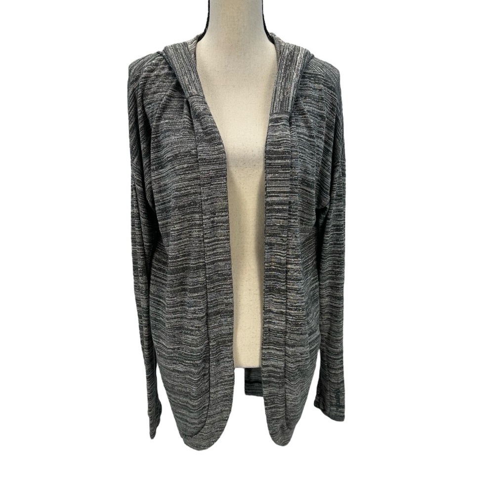 Bench Long Sleeve Hooded Lightweight Casual Cardigan - Grey - size Small